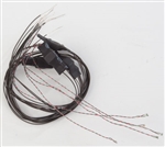 Evans Design UP4 Pico Chip LED Yellow w/8" Magnet Wire Leads 7-19V AC/DC .039 x .020 x .028" Pkg 5