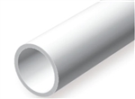 Evergreen 431 Opaque Styrene Tubes 24" Long 11/32" Diameter Pkg 4