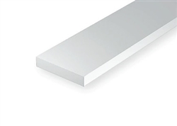 Evergreen 7212 S Styrene Strips 2" 2 x 12" 269-7212