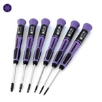 Evergreen 72500 Metric Ball Point Driver Set 6 Pieces 1 Each 1.3 1.5 2 2.5 3 3.2 x 50mm