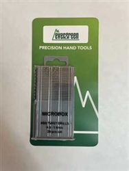 Evergreen 20-Piece Metric Microbox Drill Set Includes .3 to 1.6mm Drills Storage Box