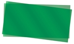 Evergreen 9903 Transpartent Sheets Pkg 2 0.01 x 6 x 12" Green