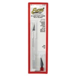 Excel 15001 K1 Round Aluminum Handle Knife Carded w/Safety Cap & 5 #20011 Blades