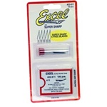 Excel 22611 Light Duty Replacement Blades Fit K1 K3 K17 K18 K30 & K40 Handles Super Sharp Double-Honed Pkg 100