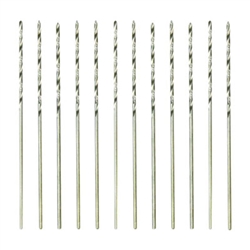 Excel 50063 Fine High-Speed Twist Drill Bit Pkg 12 in Tube #63