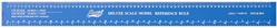 Excel 55779 Scale Model Rulers Deluxe Scale Model Reference Rule 12" Tempered Anodized Aluminum