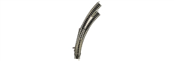 Fleischmann 9169 N Right  Handed Curved Man Point-Frg