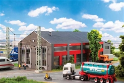 Faller 120079 HO 2-Stall Electric Locomotive Shed Kit