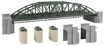 Faller 120507 HO Double-Track Steel Arch Bridge with Abutments Kit