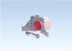 Faller 120559 HO Tunnel Portals High Clearance Steam Era