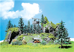 Faller 130290 HO Hunter's Lookout Kit