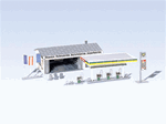 Faller 130345 HO Gas Station w/Service Bay Kit