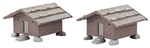 Faller 130636 HO Hay Barn 2-Pack Kit