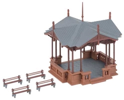 Faller 130653 HO Music Pavilion Bandstand Kit