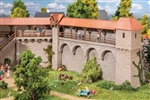Faller 130693 HO Old-Town Wall Fortified Towers Kit