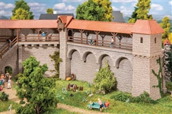 Faller 130693 HO Old-Town Wall Fortified Towers Kit