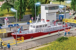 Faller 131016 HO Fireboat Kit Waterline Model