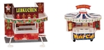 Faller 134001 HO Christmas Market Stalls Kit