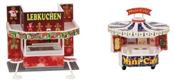 Faller 134001 HO Christmas Market Stalls Kit