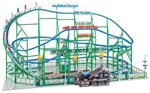 Faller 140410 HO Alpina-Bahn Roller Coaster with Motorized Lift Kit