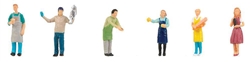 Faller 151641 HO Market Sellers pkg 6