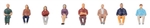 Faller 151684 HO Seated People III pkg 8