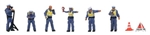 Faller 151713 HO Traffic Control Officers Modern pkg 6