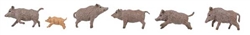 Faller 151925 HO Wild Boars pkg 6