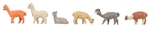 Faller 151929 HO Alpacas pkg(6)
