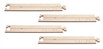 Faller 161911 HO Car System Laser-Street Street Sections Less Guide Wire Straight 8-3/8" pkg 4