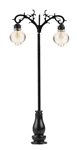 Faller 180207 HO LED Ornamental Pendant Luminaries Adjustable height up to 2-15/16" tall pkg 1      