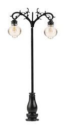 Faller 180207 HO LED Ornamental Pendant Luminaries Adjustable height up to 2-15/16" tall pkg 1      
