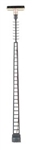Faller 180218 HO LED Flood Light Lattice Mast Top Mount -11/16" Warm White pkg 1     