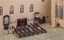 Faller 180346 HO Church Interior Detail Set