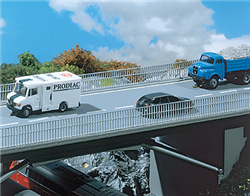 Faller 180413 HO Bridge Safety Fence Total Length: 49-5/8" 126cm           