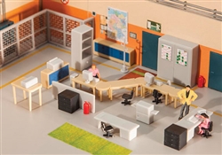 Faller 180454 HO Office Interior Furnishings