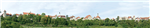Faller 180509 HO Background Scene 105 x 15-3/4" Small Town           