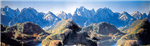 Faller 180512 Neuschwanstein Background Scene 10'-8" x 40" 