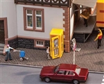 Faller 180955 HO German Post Office Telephone Booth