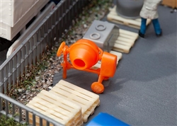 Faller 180967 HO Small Concrete Mixer on Wheels