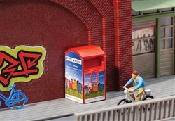 Faller 180985 HO Old Clothes Recycling Container