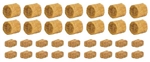 Faller 181286 HO Hay Bales 14 Round 18 Square