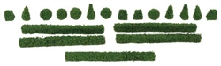 Faller 181290 HO Box Tree Set