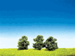 Faller 181375 HO Top Series Trees Bushes 2" Tall Pkg 3