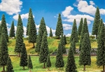 Faller 181537 Fir Trees 2 to 4-3/4" Tall pkg 10
