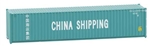 Faller 182101 HO 40' Corrugated Container Assembled China Shipping