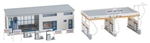 Faller 191829 HO Car Wash Kit 2 Structures