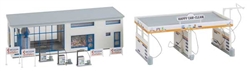 Faller 191829 HO Car Wash Kit 2 Structures