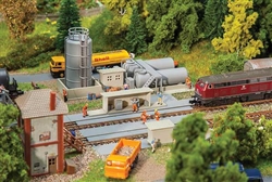 Faller 222212 N Diesel Fueling Facility with Storage Tanks Kit