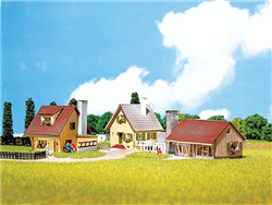 Faller 232221 N Three Modern Houses Kit